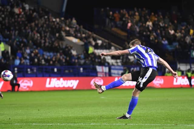 Michael Smith grabbed a brace for Sheffield Wednesday against Port Vale. (Harriet Massey SWFC)