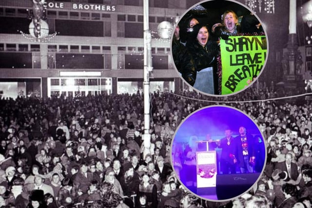 We have put together a collection of 31 pictures looking back at Sheffield city centre's Christmas lights switch-ons, going back to the 1970s