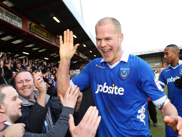 A popular figure whose attitude and determnation saw him named player of the season in 2013