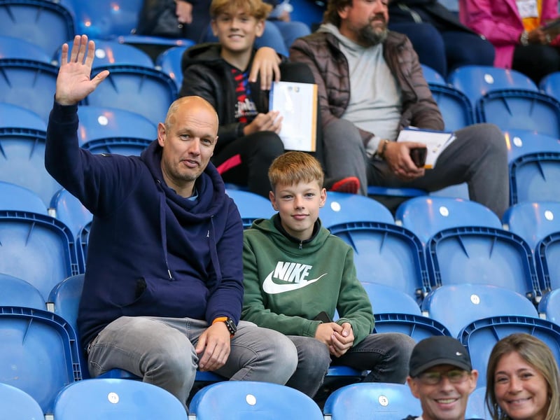 Stags fans at Colchester
