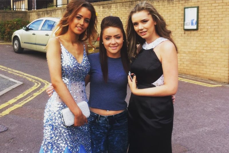 Students from Sheffield Park ready for their school prom