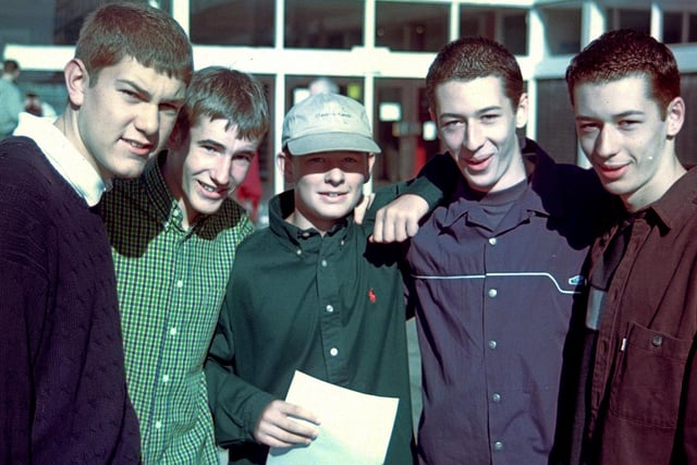 Back in 1998  Carlo Giagnacovo, Andrew Ardron, Simon Shaw, Imad El - Anis and  Murad El- Anis got their results
