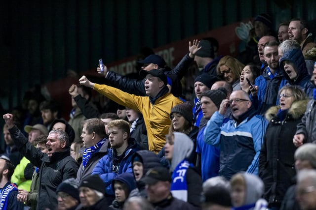 993 Blues fans made the trip to Spotland back in November - just days after that trip to Harrogate in the Cup. In total, 3,789 supporters were at Rochdale to see Pompey win 3-0.