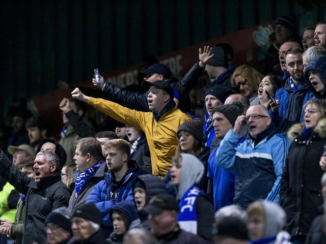 993 Blues fans made the trip to Spotland back in November - just days after that trip to Harrogate in the Cup. In total, 3,789 supporters were at Rochdale to see Pompey win 3-0.