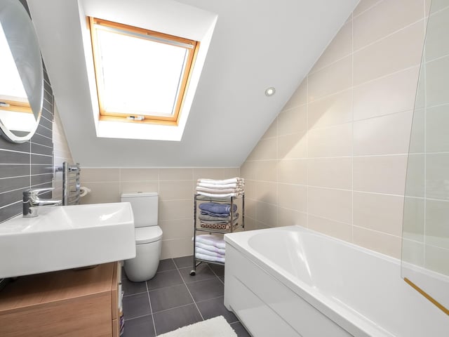 This four bed semi-detached house in Highlands Road, Drayton, is on the market for £529,995. It is listed by Town and Country.