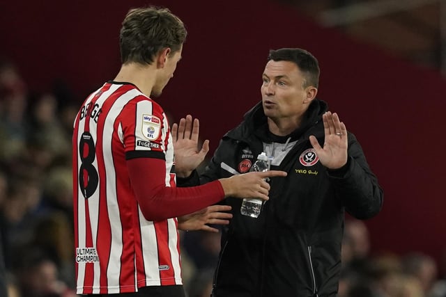 Paul Heckingbottom, manager of Sheffield United, has some big selection headaches after a number of key men returned from injury: Andrew Yates / Sportimage