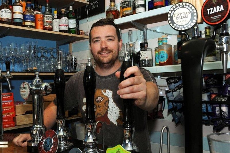 Special mention to Brimming with Beer, not a brewery but a beer shop which does deliver a fine selection of beers, such as Moonshine, from Sheffield’s Abbeydale Brewery, and Dirty Sanchez, from Aberdeen’s Fierce Brewery. Pictured is Ben Stephenson from the company.