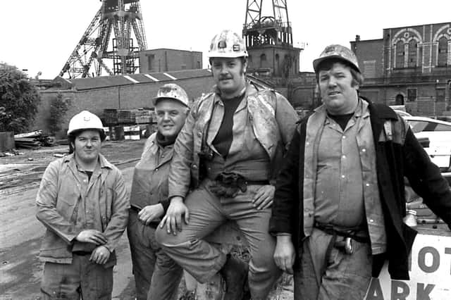 Sixteen miners donned their steel hats and entered the cage at Boldon Colliery for the last time on Thursday, June 24, 1982