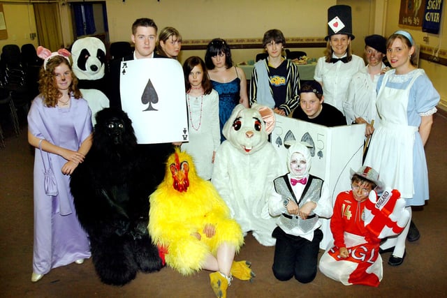 Alice House Hospice's Mad Hatter's tea party in 2006. It was held at West View Baptist Church. Are you pictured?
