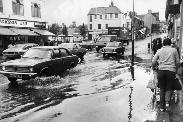 Storms in September 1982  and look at the effect on Fowler Street.