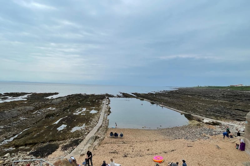 A tremendous amount of hard work by the local community has brought the previously abandoned sea pool at Pittenweem back into use. The pool can be traced back to 1859 and used to have a slide and dive platform. Now it's the perfect place for a summer dip.