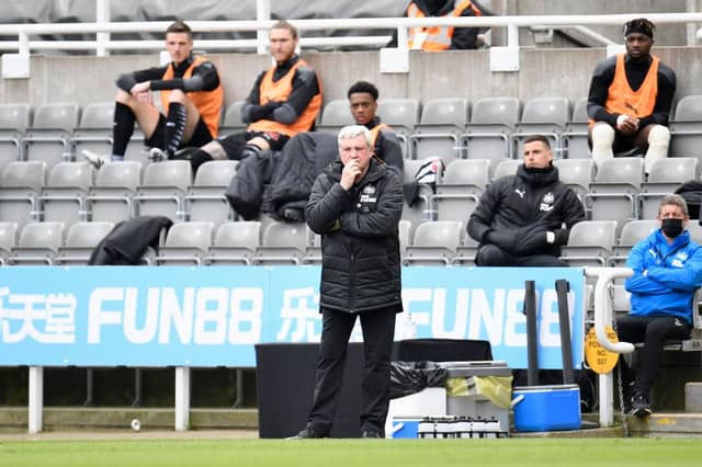 Steve Bruce, Manager of Newcastle United. (Photo by Peter Powell - Pool/Getty Images)
