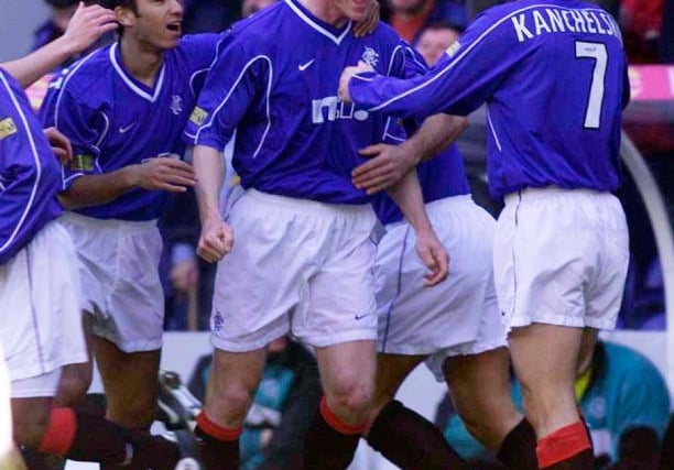 1999-00 
A frequent hammer of the Hoops, Albertz only hit a double once in his time in the Light Blue - but it helped Dick Advocaat's side to a handsome 4-0 SPL win on March 26, 2000.