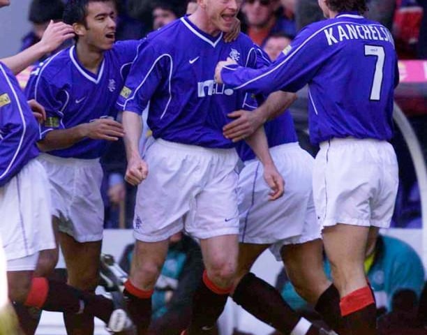 1999-00
A frequent hammer of the Hoops, Albertz only hit a double once in his time in the Light Blue - but it helped Dick Advocaat's side to a handsome 4-0 SPL win on March 26, 2000.