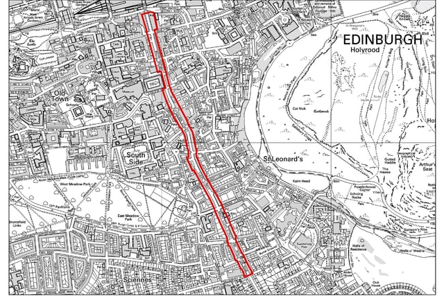 Clerk Street and Nicholson Street in Edinburgh's South Side have been included in the proposals