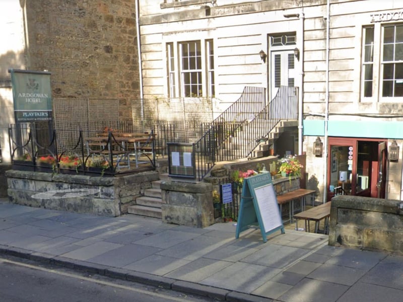 Playfair’s Restaurant and Steakhouse in St Andrews has one AA rosette. An AA inspector said: "A cosy, welcoming atmosphere with attentive service."