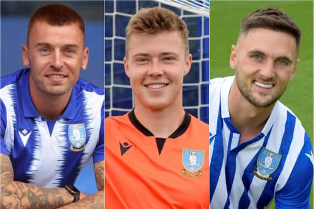 Jack Hunt, Bailey Peacock-Farrell and Lewis WIng have joined Sheffield Wednesday.