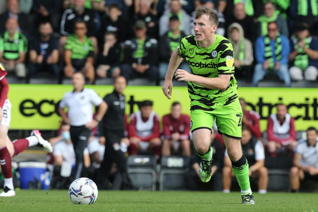 Regan Hendry (pictured) comes with a £360,000 value. The same as Forest Green Rovers team-mate Ben Stevenson.