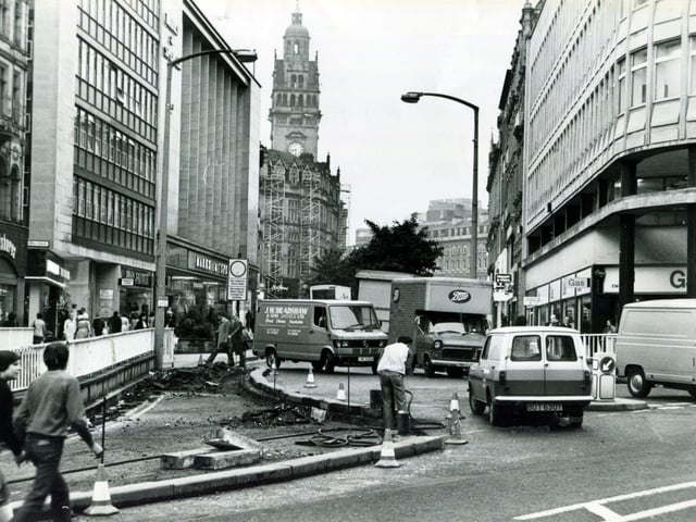 Fargate is redeveloped in 1981.