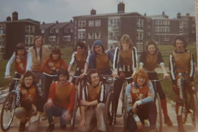 Who do you recognise from this picture at Sheffield Stars, Cycle Speedway Track? Organisers want to find riders from the 1970s and 80s to come back and take part in the 50th anniversary of the track later this month