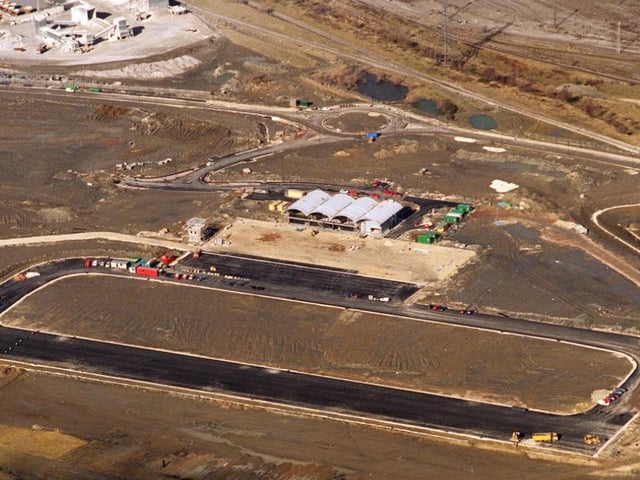The terminal at Sheffield Airport