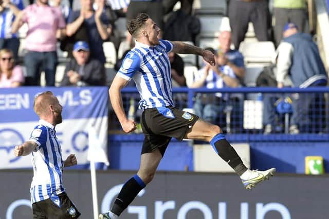 Lee Gregory scored the second goal for Sheffield Wednesday in their 4-1 win over Cheltenham.