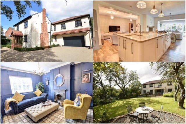 This beautifully-designed home has six bedrooms and a third of an acre of landscaped gardens. It was extended by the current owners and has a high level of attention to detail.