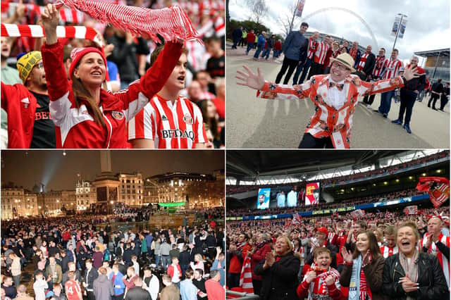 We've been down Wembley Way so many times - and we've had memorable times in Trafalgar Square as well.
