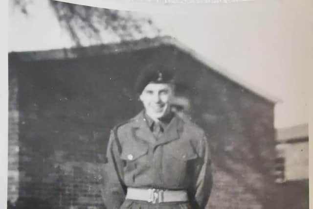 Uncle Al during his national service.