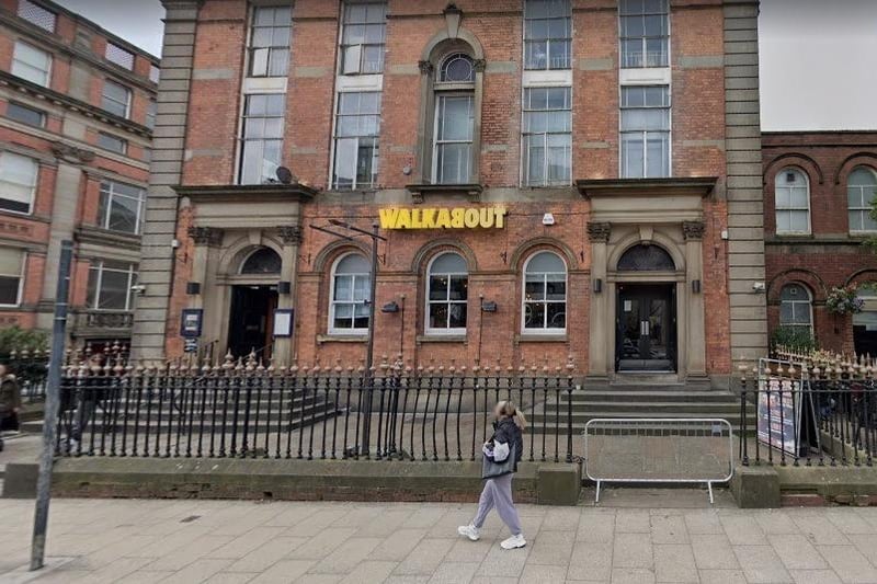 Walkabout is located just opposite Merrion Centre. The bar offers student discounts as well as the popular Walkabout Wednesdays with special student prices.

Address: 43 Woodhouse Lane, Leeds LS1 3HQ.