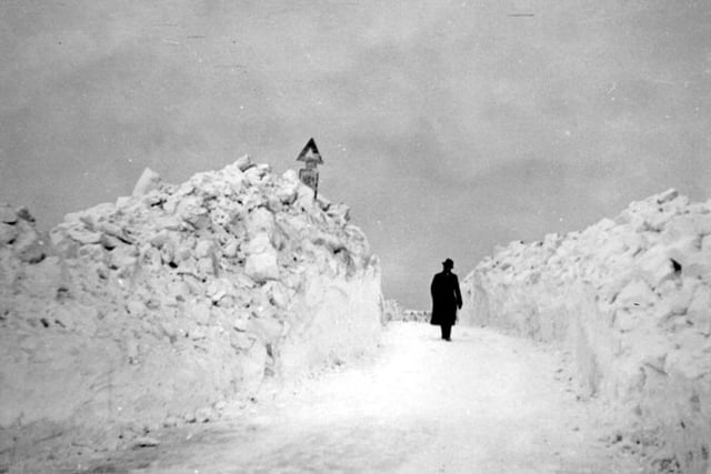 Sheffield experienced exceptional snowfall in 1947, as this photo shows. Photo: Picture Sheffield