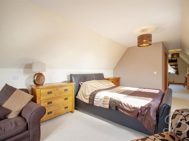 Bedroom one, on the first-floor.