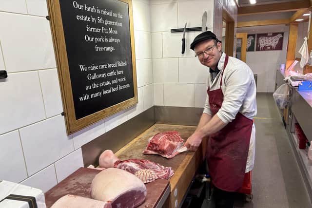 The majority of meat sold is reared and produced on Welbeck Estate.