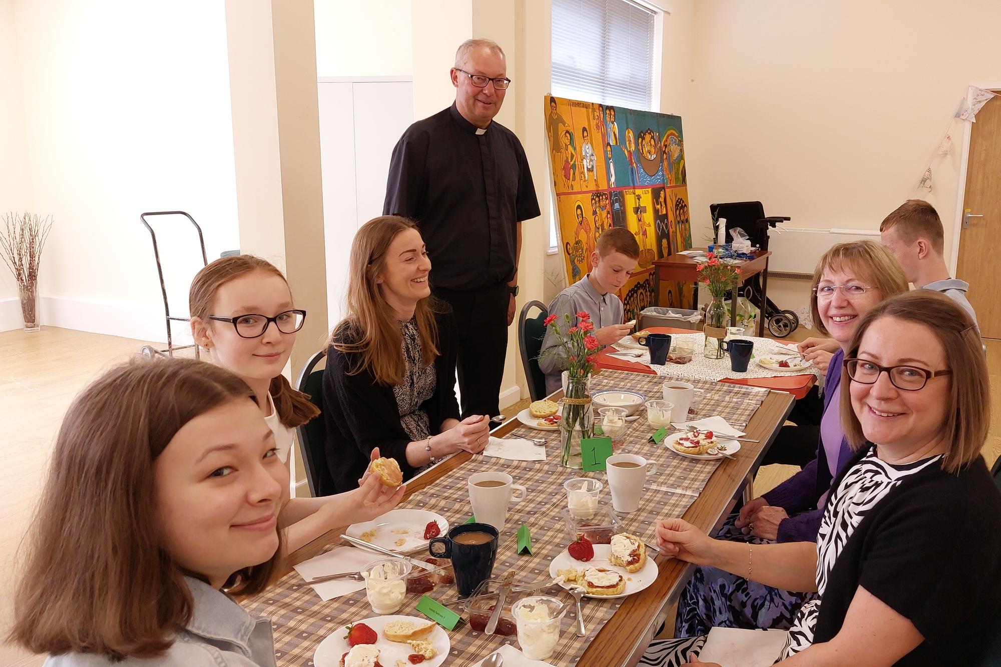 The church hosted a Cream Tea fundraiser.