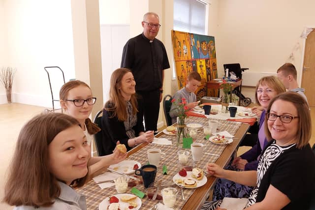 The church hosted a Cream Tea fundraiser.