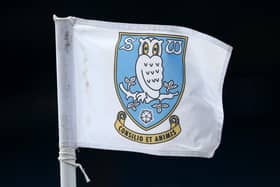 Sheffield Wednesday corner flag. (Photo by Lewis Storey/Getty Images)