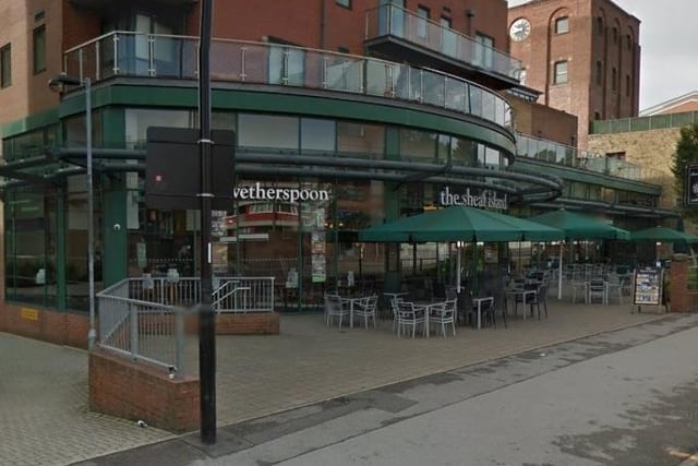 Forget the aesthetics, this one is more about the ergonomics. It has the largest outdoor area at a Sheffield Wetherspoons, plus there's umbrellas which may be needed with light showers forecast.
