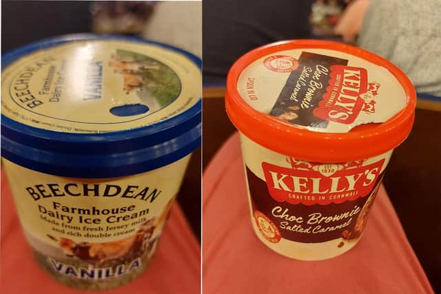 He found tubs of Beechdean from High Wycombe, 150 miles away, and Kelly’s from Bodmin 315 miles away.