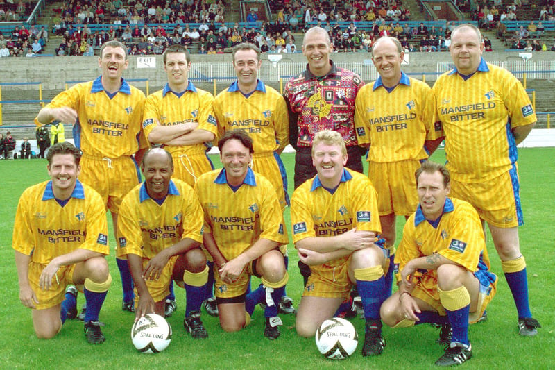 The Mansfield Town Centenary Match in August 1997.