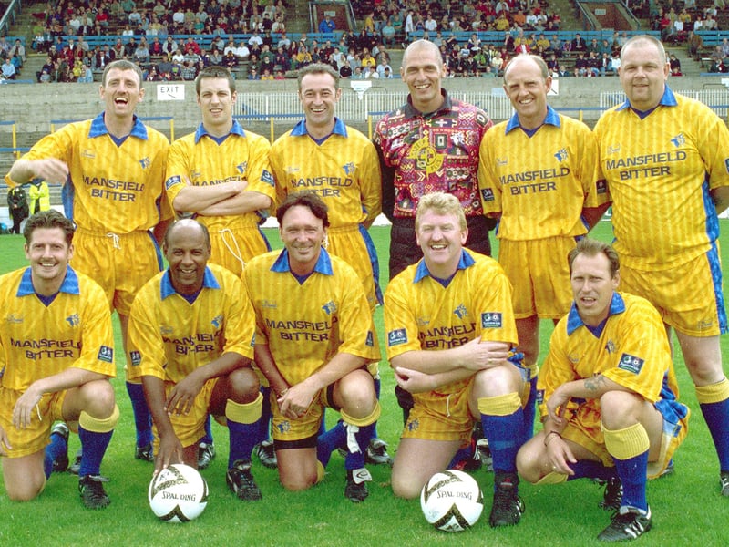 The Mansfield Town Centenary Match in August 1997.