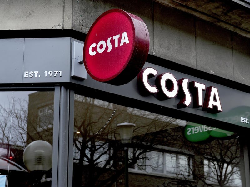 Rated 5: Costa Coffee at Broadcut, Fareham.
