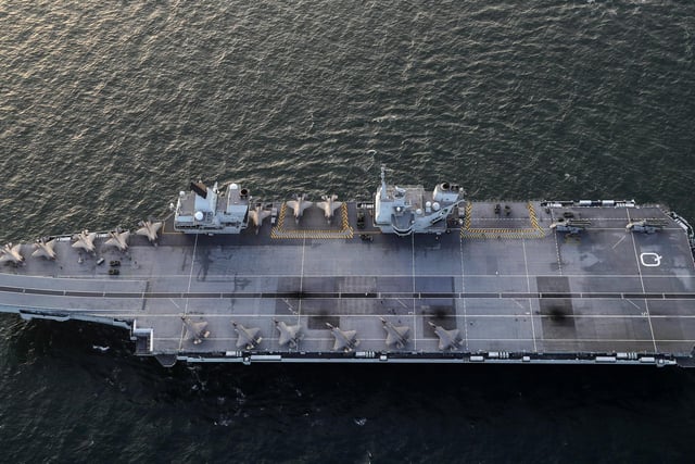 The Group Exercise (GROUPEX) will see HMS Queen Elizabeth joined by warships from the UK, US and the Netherlands, which will accompany the carrier on her first global deployment in 2021. However, before then, the newly-formed Carrier Strike Group will be put through its paces off the north east coast of Scotland as part of Joint Warrior, NATO's largest annual exercise.