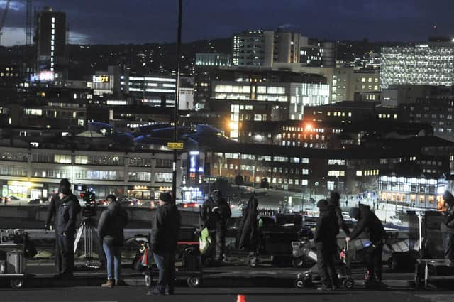 Filming in Sheffield for the new Netflix drama Zero Chill, which will be available to view from March 15