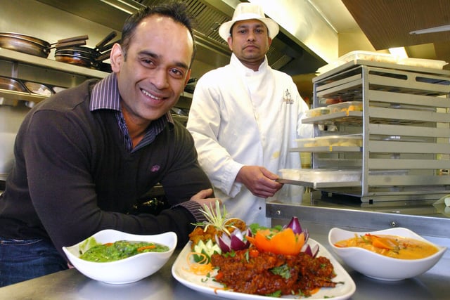 Akki Ahmed, pictured with chef Saidhur Rohman, who was taking 100 fish curries from his Seahan Ashoka restuarant to a United Nations base in Africa. Remember this from 8 years ago?