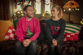 Jon Richardson and Lucy Beaumont in Meet The Richardsons - Christmas Special