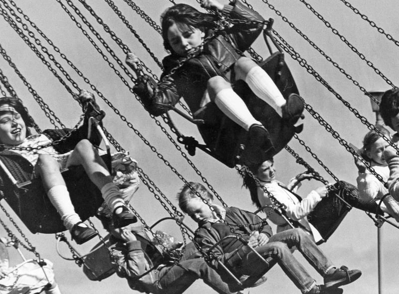 Were you pictured on a fairground ride in April 1981?