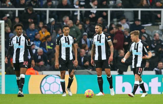 Newcastle United conceded four goals to Manchester City yesterday and have the worst defensive record in the Premier League this season (Photo by Alex Livesey/Getty Images)