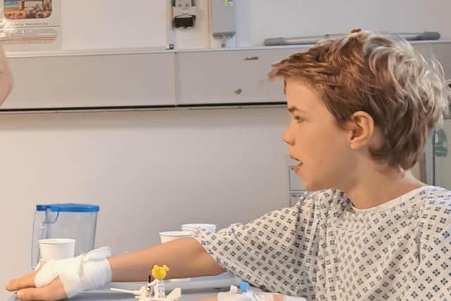 Boy learns to walk again after being hit by van and takes on marathon ...