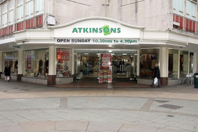 It is the one shop on the list that is still there. Mary Watkinson, of Rotherham, originally from Darnall, said: "Atkinsons, down on the Moor. That was one of the best shops." Picture: Sheffield Newspapers