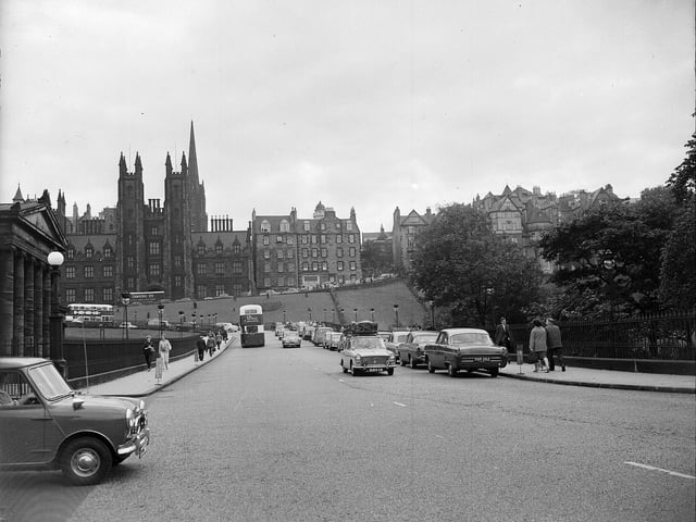 Parked cars started causing problems on the Mound in August 1961.